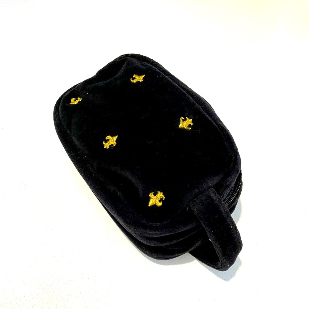 Oscar de la Renta Velvet Cosmetic Bag